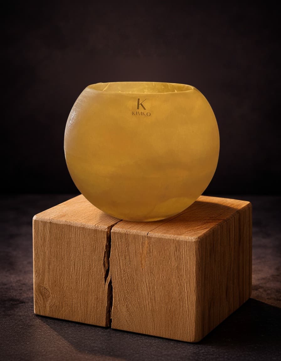 Bougie décorative en cire Pétales Suspendus — KIMKO