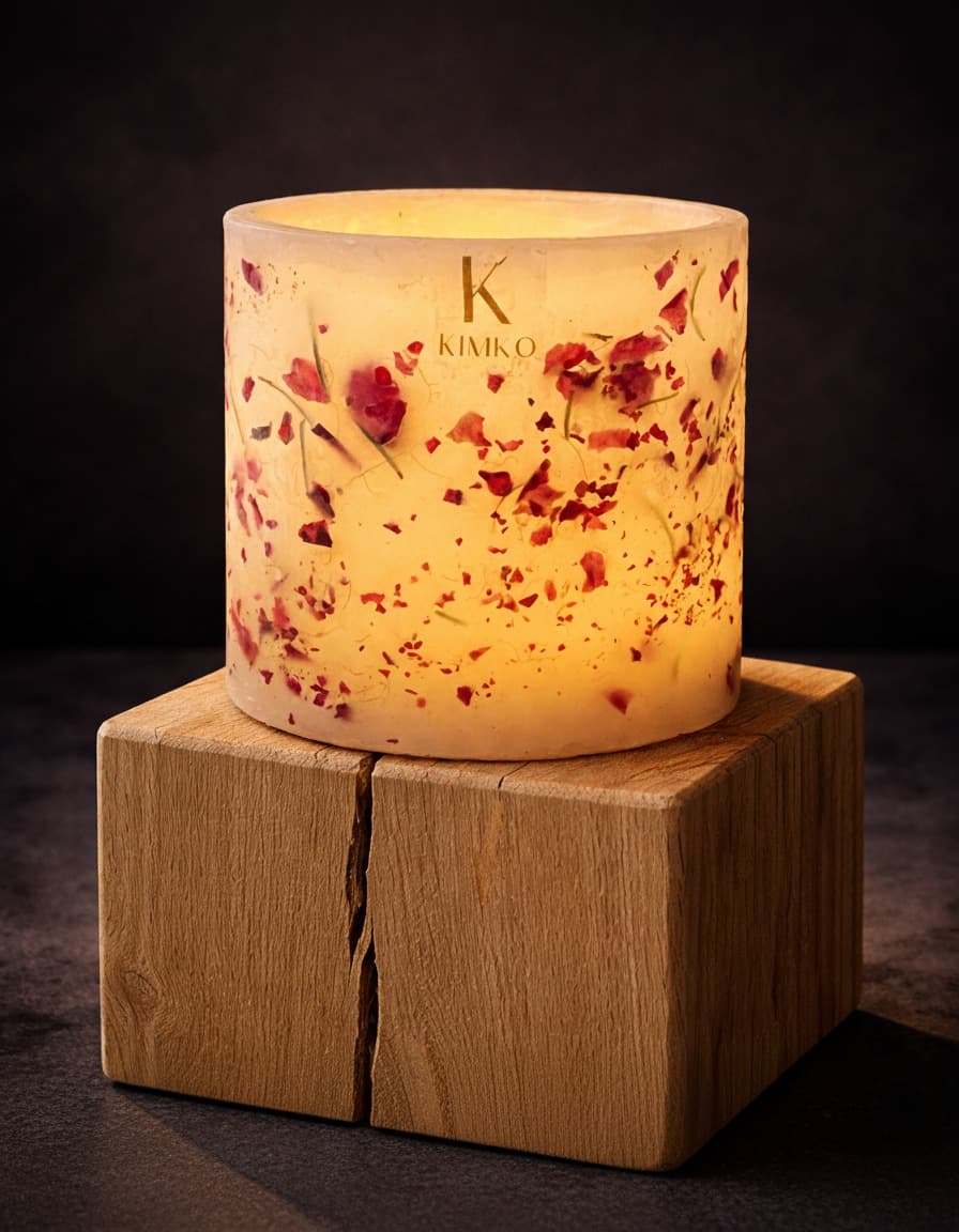 Bougie décorative en cire Douceur d'Érable — KIMKO