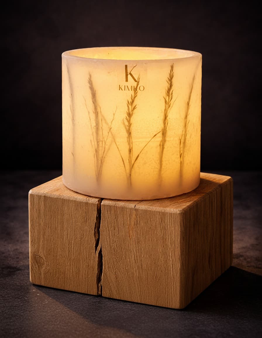 Bougie décorative en cire Clochettes de Muguet — KIMKO