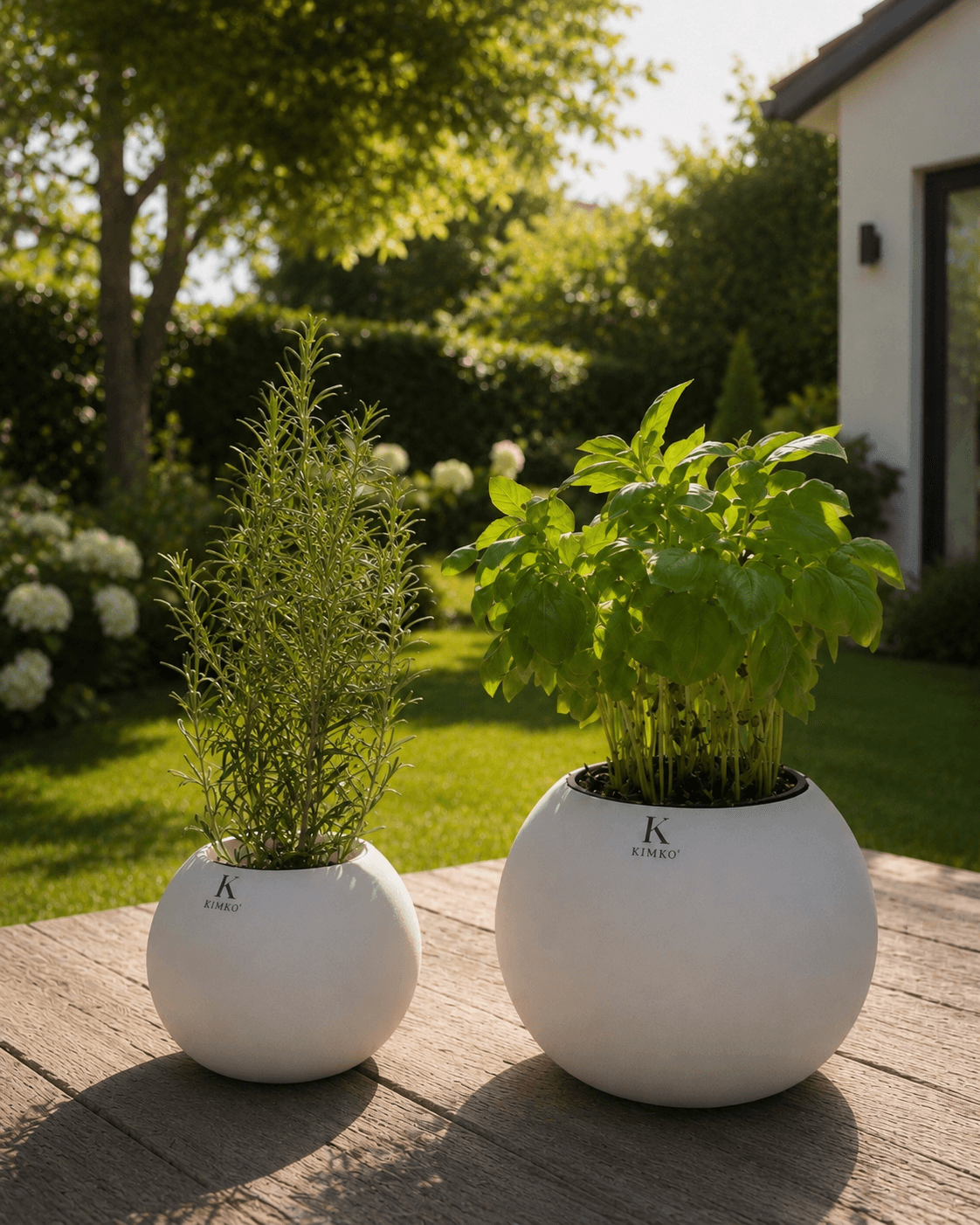 Bougie décorative en cire gardens — Les PURES (cache-pot)) — KimKo